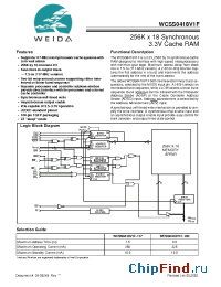 Datasheet WCSS0418V1F-100AC производства Weida